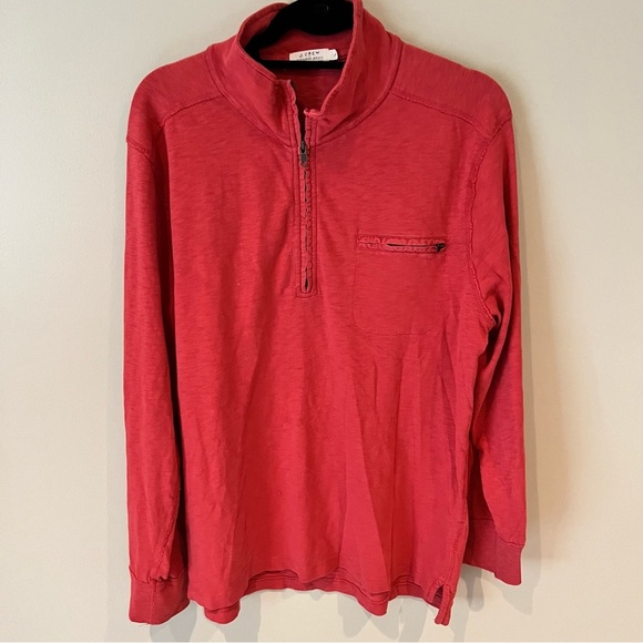 J. Crew Other - J. Crew Pullover Mens 1/4 Zip Ringspun Jersey 100% Cotton | L
